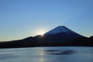 富士山からの初日の出